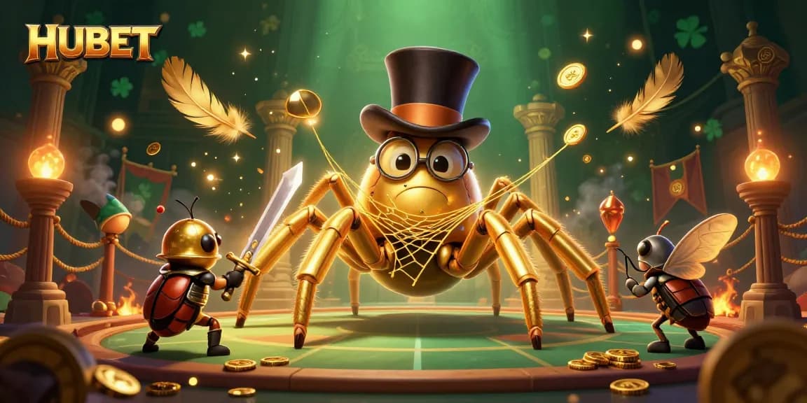 Experience thrilling gaming at HUBET with unique characters and dynamic casino elements.