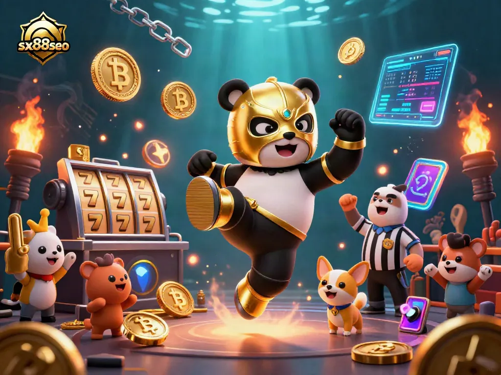 SX88SEO brings excitement to gaming with a dynamic wrestling scene blending casino and crypto elements.