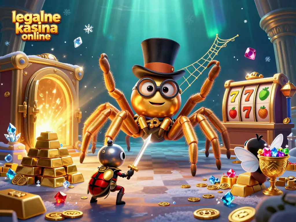 Experience the thrill of legalne kasyna online with lively characters and dazzling casino elements.