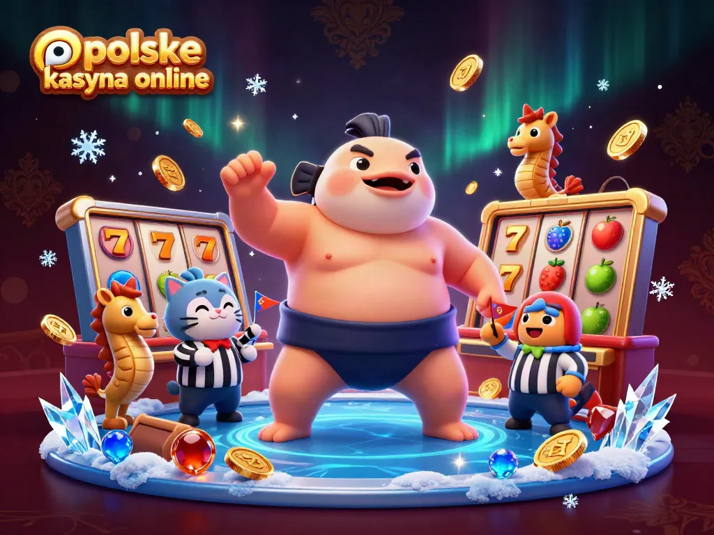 Experience thrilling gameplay with polskie kasyna online's vibrant slot games amidst a lively underwater casino scene.