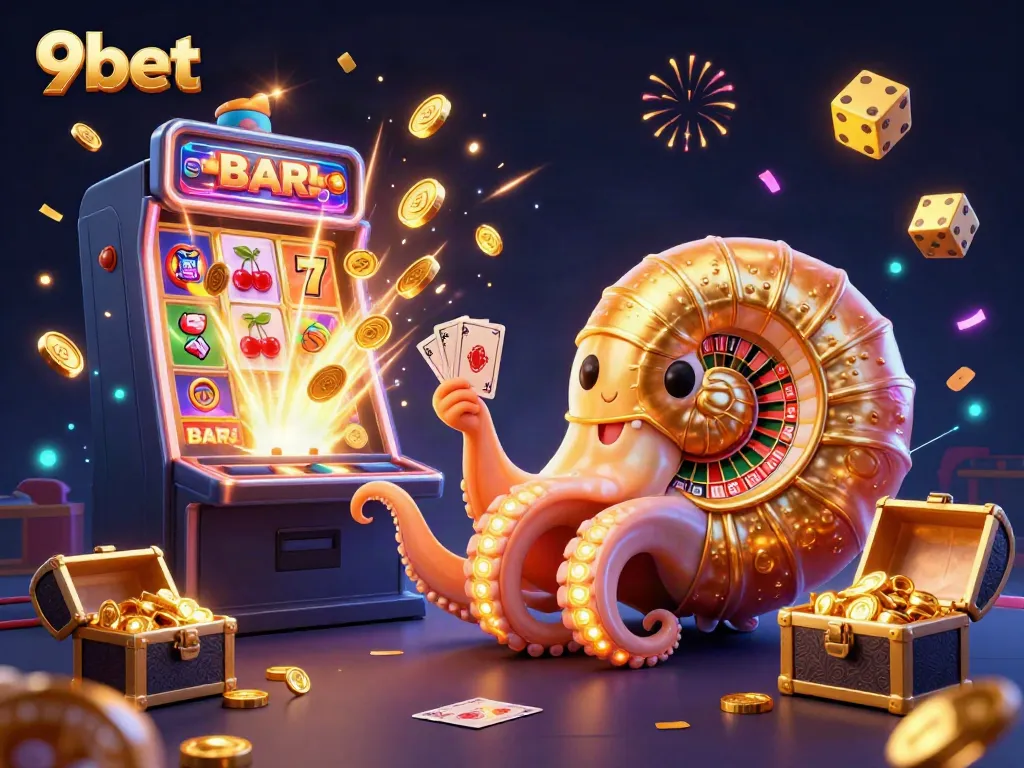 Experience the thrilling world of 9bet with ancient nautilus characters in vibrant casino action.