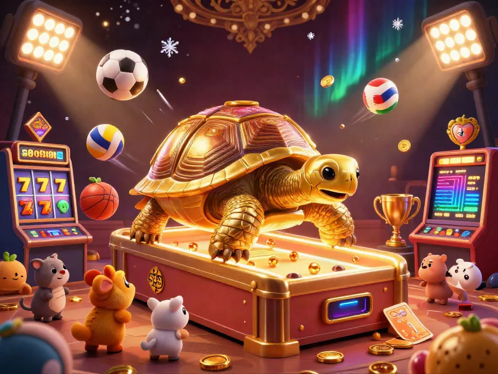 Permainan slot188 slot menarik dengan slot emas kartun dan banyak elemen kasino.