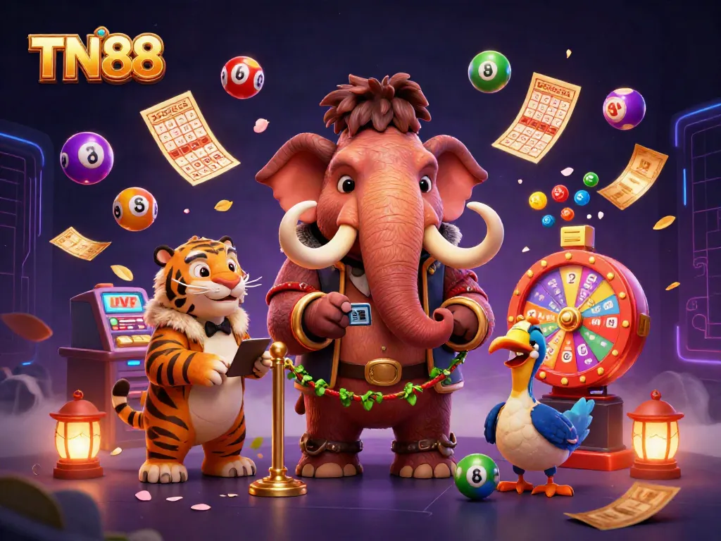 Experience exciting gameplay at TN88 casino with vibrant characters and engaging elements.