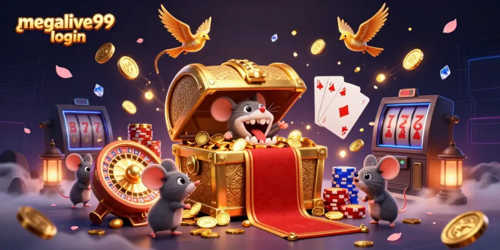 Tampilkan megalive99 login saat petualangan mencuri harta karun dalam kasino online