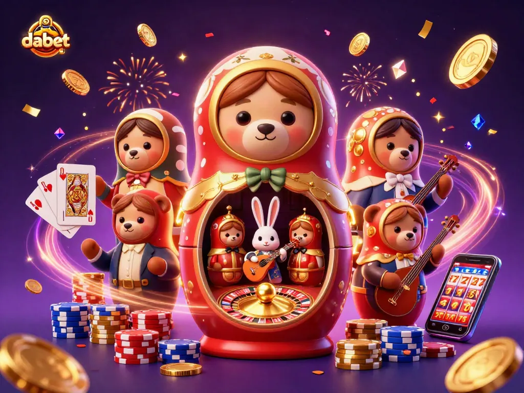 Dabet offers thrilling casino experiences with lively characters and exciting gameplay elements.